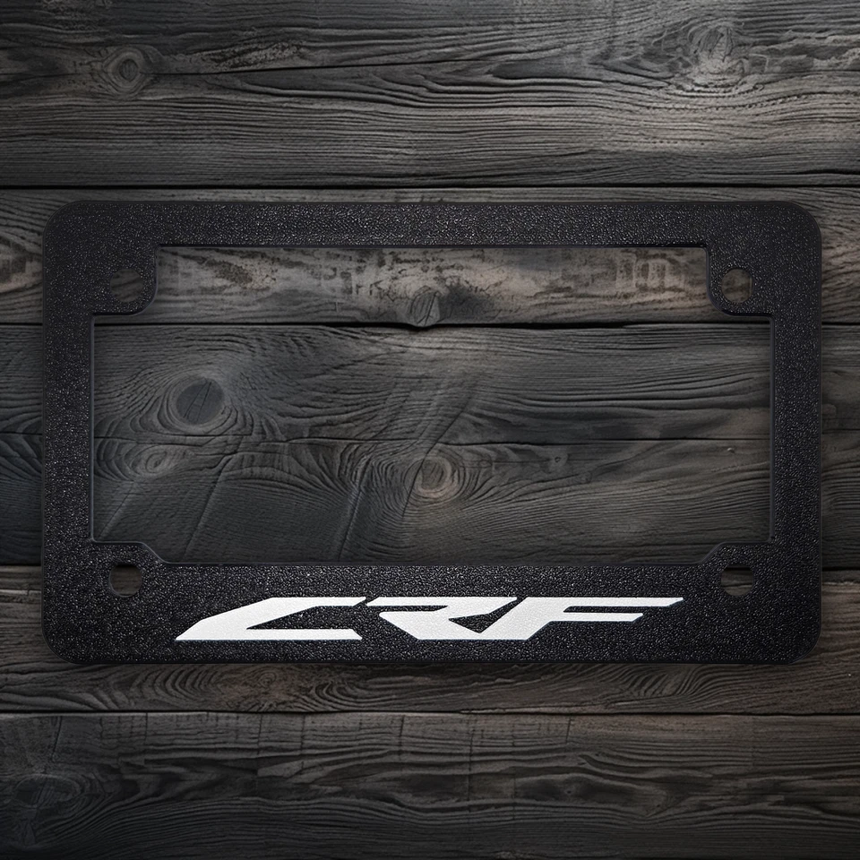 Marco de matrícula de motocicleta con textura para Honda CRF (TODOS LOS AÑOS) Foto 2 de 2