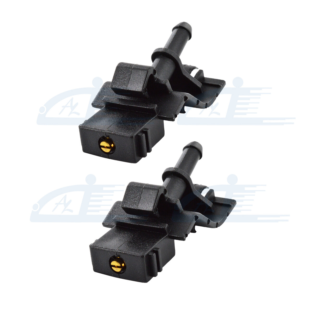 2pcs Windshield Washer Nozzle Spray Jet For 2008-2015 Toyota