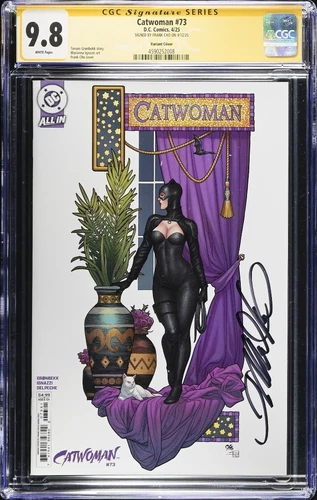 Catwoman #73 variant CGC 9.8 W Frank Cho signed signature series 2025 DC Comics