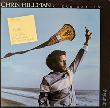 Chris Hillman Clear Sailin' Vinyl Record LP VG/VG K53060 1977