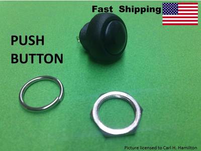 2x WATERPROOF Side by Side HORN Universal Replacement Switch -Push Button 2 wire