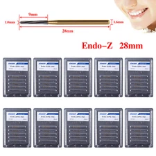 1-10Pack Dental Endo Tungsten Carbide Burs FG Round Bur High Speed 28mm USA