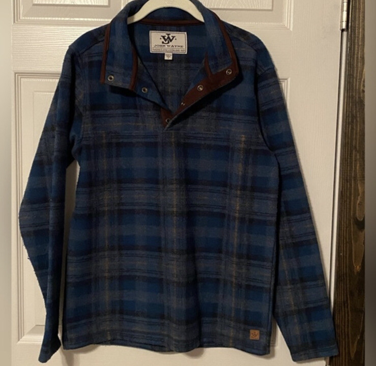 John Wayne Timeless Classic Button Snap Closure P… - image 1