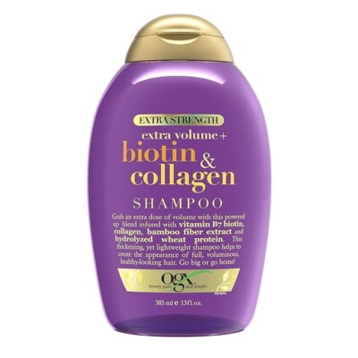 OGX Thick & Full + Biotin & Collagen Extra Strength Volumizing Shampoo 13 Oz