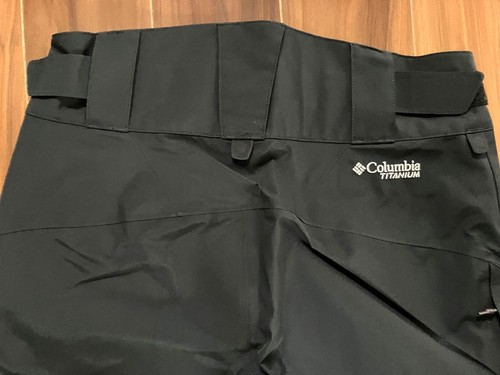 Columbia Platinum Peak II 3L Ski Pants Black Omni-Tech Waterproof Womens M $250 - Picture 12 of 17