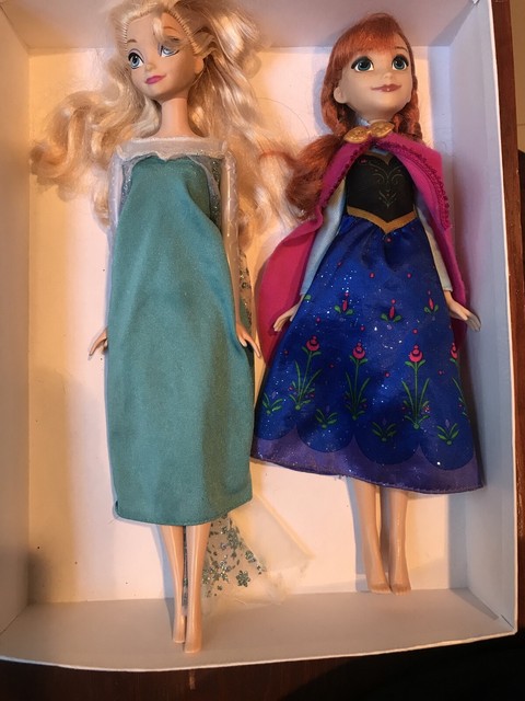Disney Frozen Princess Elsa Anna Barbie Doll Hasbro EBay
