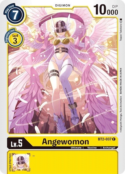 Digimon Angewomon - BT2-037 - C Near Mint | eBay