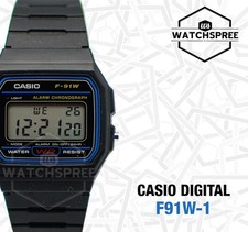 Casio Digital Watch F91W-1D F-91W-1