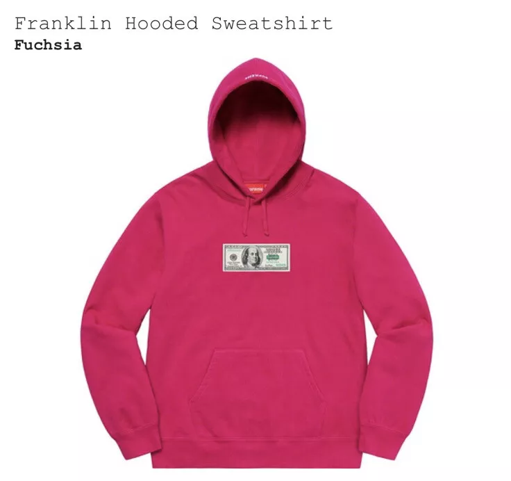 Supreme  Franklin Hooded  Sweatshirt