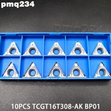10PCS TCGT16T308-AK BP01 cnc tools lathe insert cutting tool Milling insert TCGT