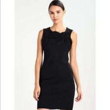 🆕Banana Republic Ponte Bow Sheath Dress Black
