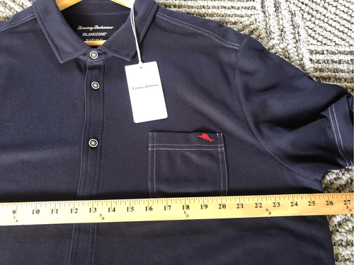 Tommy Bahamas Island Zone Supima Emfielder Shirt UPS 30 SZ XXL/T NWT - Picture 7 of 10