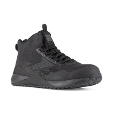 Reebok Work Men's Nano X1 Adventure Composite Toe Athletic Mid-Cut Work Boot Bla