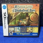 Professor Layton and the Diabolical Box Case And Manual Only (Nintendo DS, 2009)