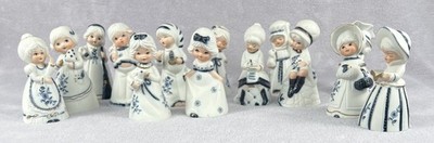 Vintage 1978 Jasco Blue Merri Bells Lot Of 14 READ