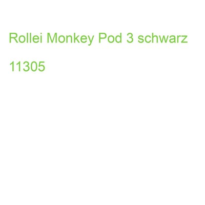 Rollei Monkey Pod 3 schwarz 11305 (4048805113057)