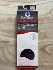 Comfort Last By Powerstep Women’s Cushioned Insoles Size 9-10.5 New In Box
