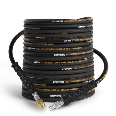 #ad Pressure Washer Hose 50 FT with 3 8 Inch Quick Connect 4000 PSI Kink Resista... $150.93