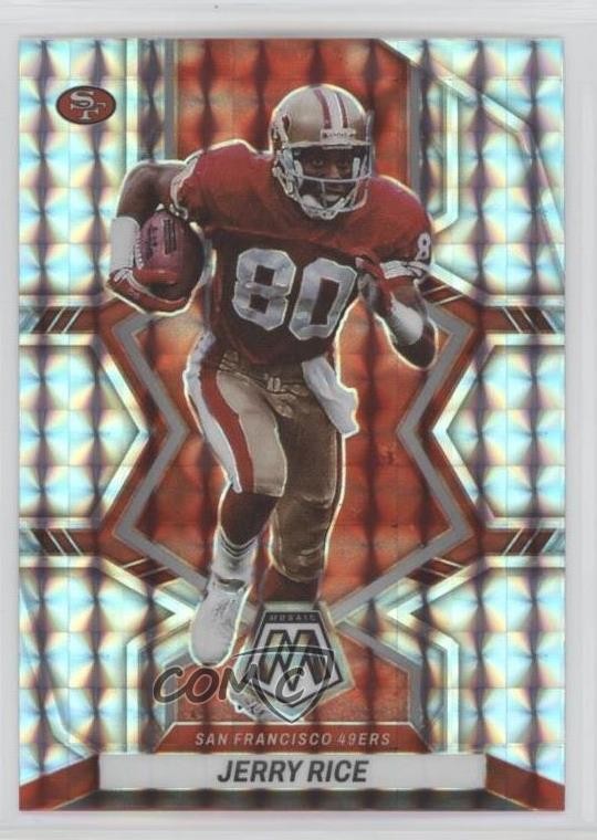 2022 Panini Mosaic Mosaic Prizm Jerry Rice #181 HOF
