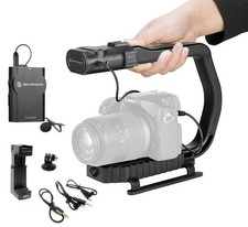 MicRig-W1 Wireless Microphone Filmmaker Kit - Video Handle Stabilizer