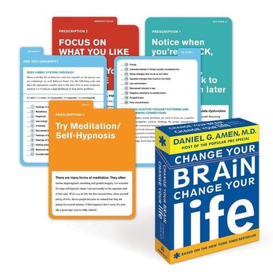 Change Your Brain, Change Your Life Deck: Train Your Brain to Relax, Focus, Let