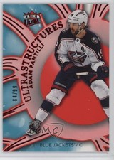 2025-26 Upper Deck Fleer Ultra Ultrastructures Red 84/99 Adam Fantilli 4z8