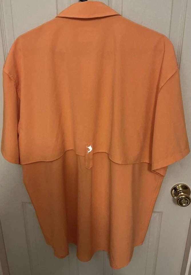 Camisa de pesca Reel Legend coral manga corta para hombre talla XL A852 Foto 3 de 3