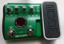 ZOOM A2.1u Acoustic Guitar Multi-Effects Pedal Processor USB Interface Tested