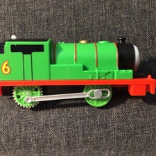 Thomas  Friends Percy 6 Trackmaster Motorized Train Engine 2013 Mattel Works