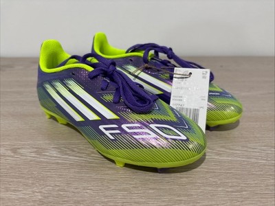 Adidas F50 League FG Junior (JH7747) Radiant Blaze Purple Rush Size 1