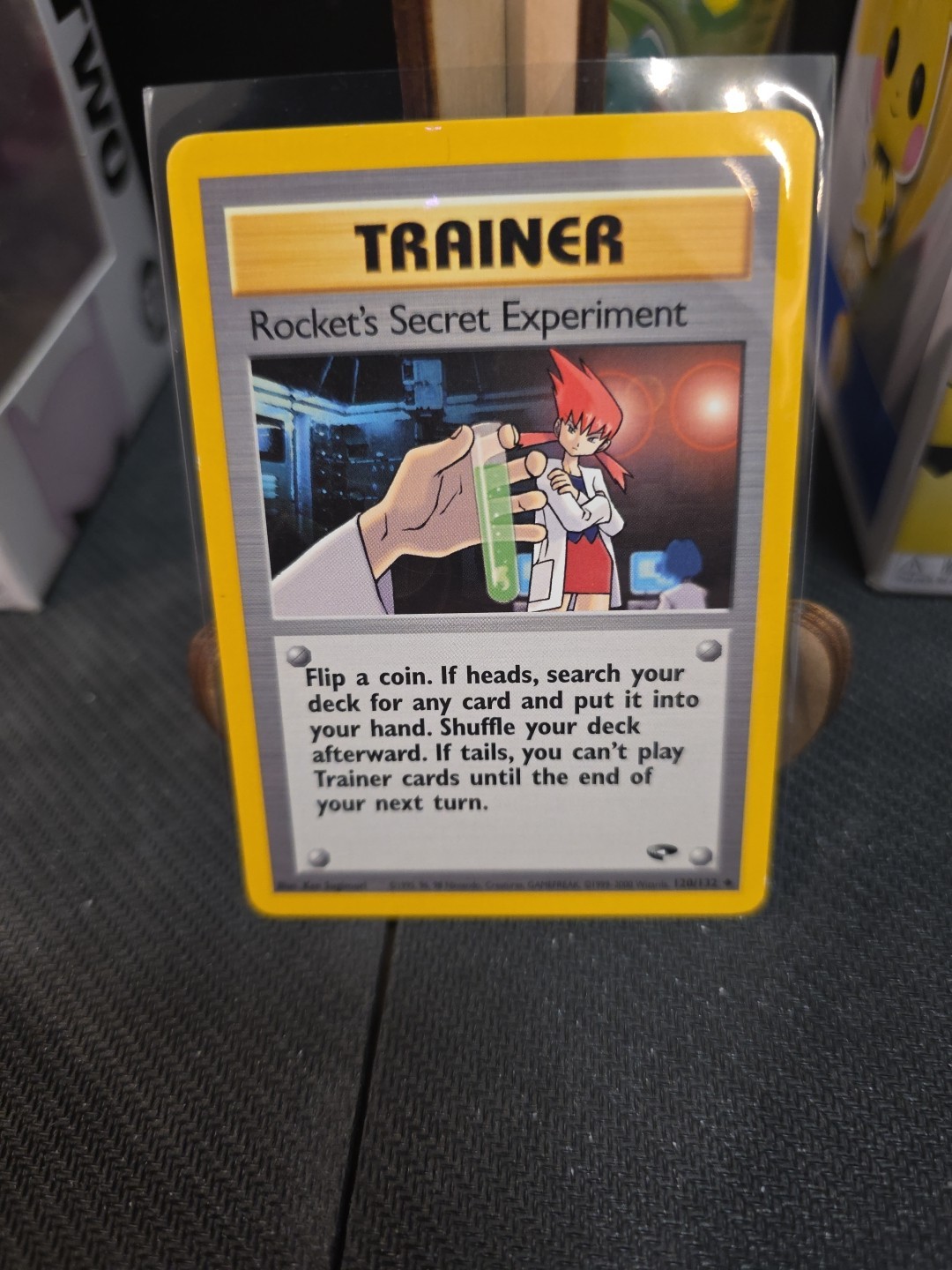 THE ROCKET'S TRAP 2000 POKEMON  GYM HEROES RARE HOLO 19/132
