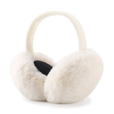 Winter Ear muffs Faux Fur Warm Earmuffs Cute Foldable Outdoor Ear Warmers For...