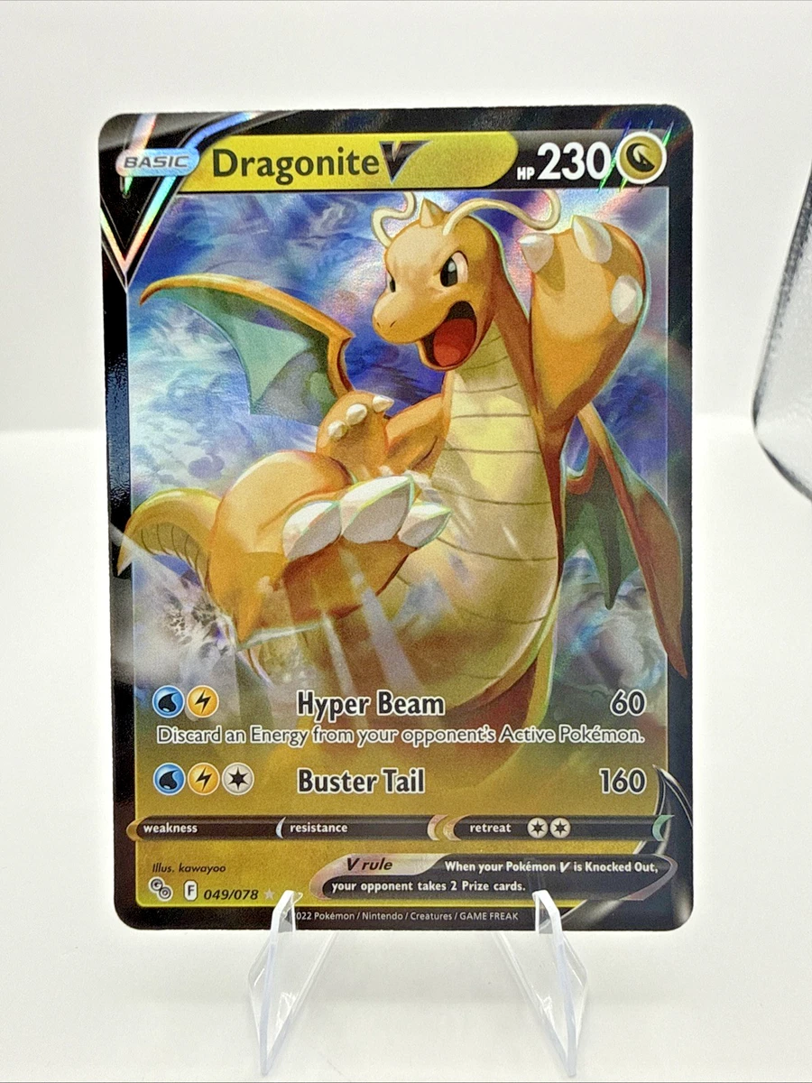 pokemon go dragonite v card Dragonite V 049/078 Pokémon GO for sale