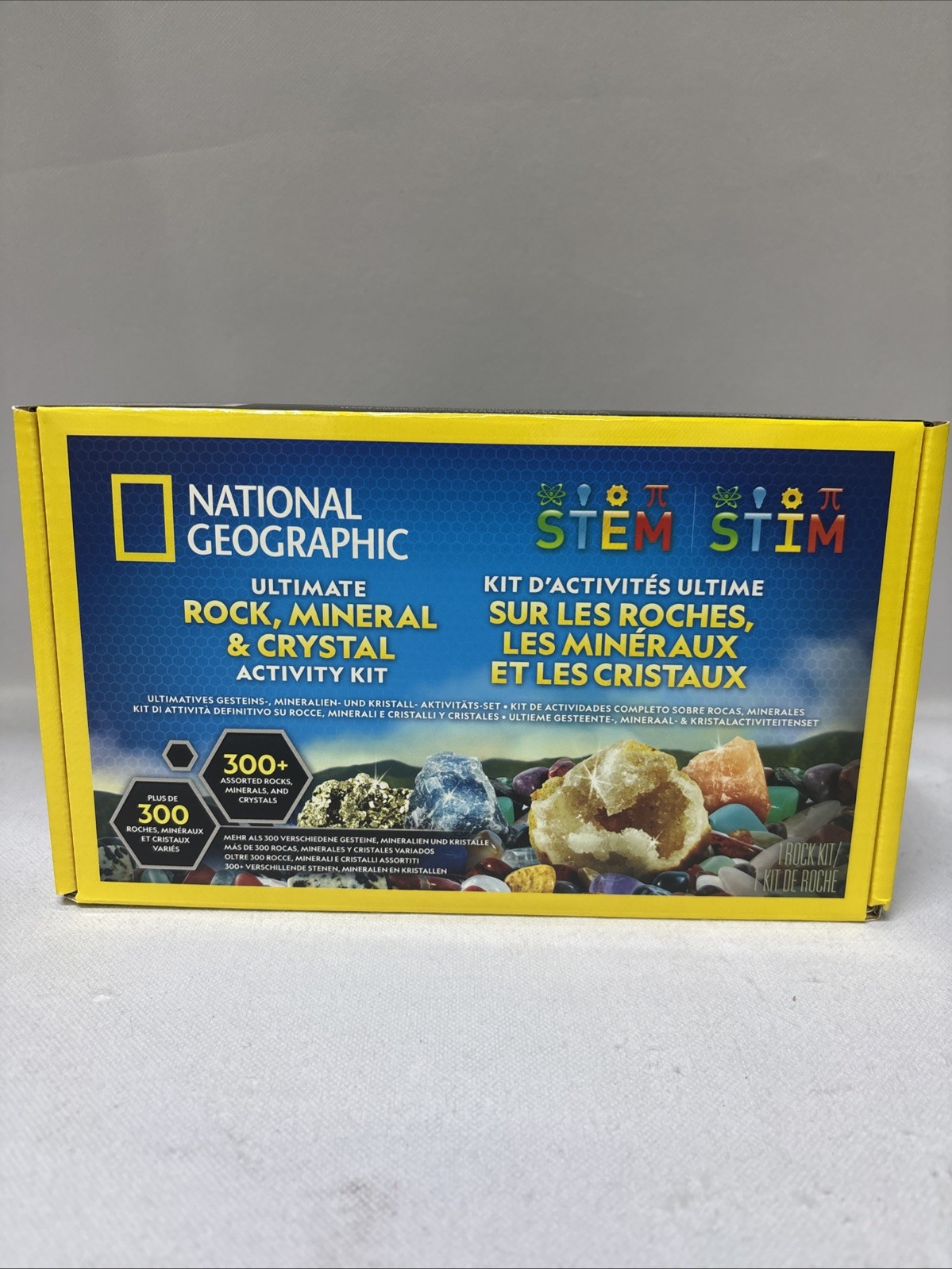 NATIONAL Geographic Stone Collection for Children - 300 Gemstones, Minerals