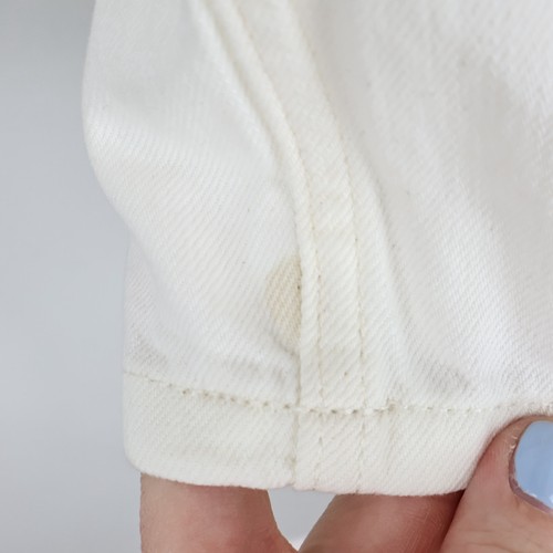 NWOT Everlane The Super Soft Relaxed Straight Leg Summer Jean In Bone Size 29 - Picture 7 of 9