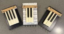Handmade Piano Key Wall Mounted Key Rack