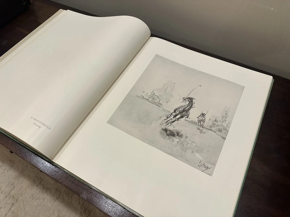 1st Edition Sports Drawings 1933 Percy CROSBY Book - Image 4 of 4