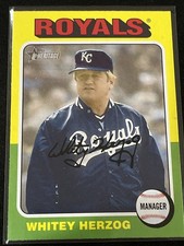 2024 Topps Heritage #146 Whitey Herzog Kansas City Royals