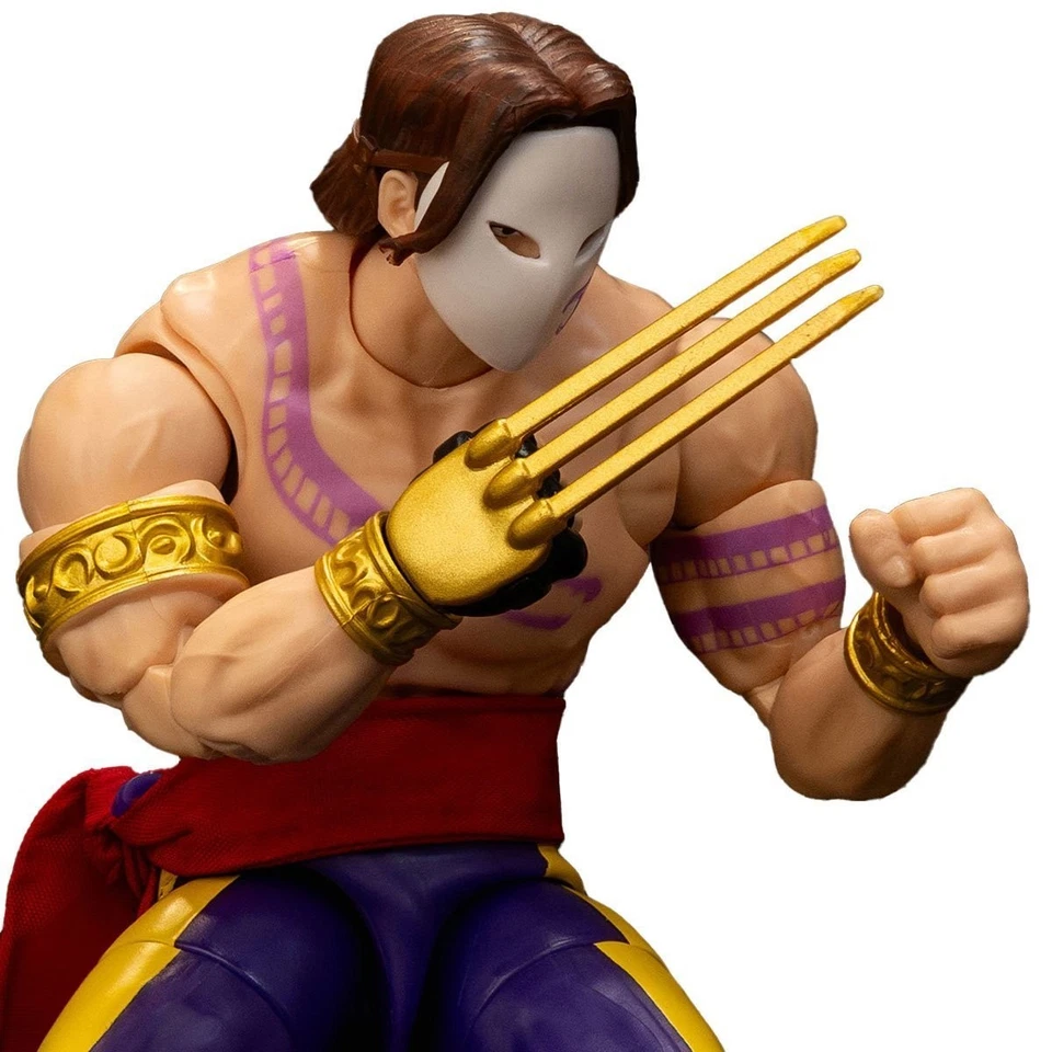 ¡EN STOCK! Figura de acción Ultra Street Fighter II VEGA de 6 pulgadas de Jada Toys Foto 2 de 4