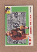 1955 TOPPS ALL AMERICAN FOOTBALL ERNIE NEVERS #56 STANFORD VGEX/EX *A47980
