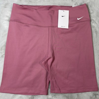 Nike Women s Shorts Size- Large Color- Pink DRI-FIT With Pocket