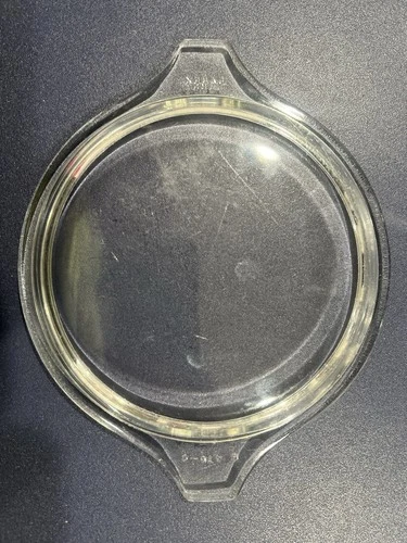 PYREX - 470-C Clear Glass Replacement Lid Only Vintage