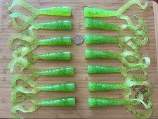 Boogey Man Bait Co. 6” Twin Tail Scampi Lingcod Rock Fish Halibut Redfish  14pk