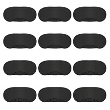 12 Pack Sleep Eye Masks Blackout Blindfold Travel Adjustable Soft Covers