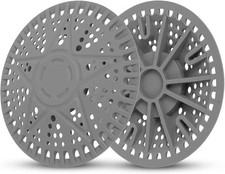 2Pcs Shower Drain Hair Catcher, 5.5 Inch Large Premium Silicone Bathroom Sink...