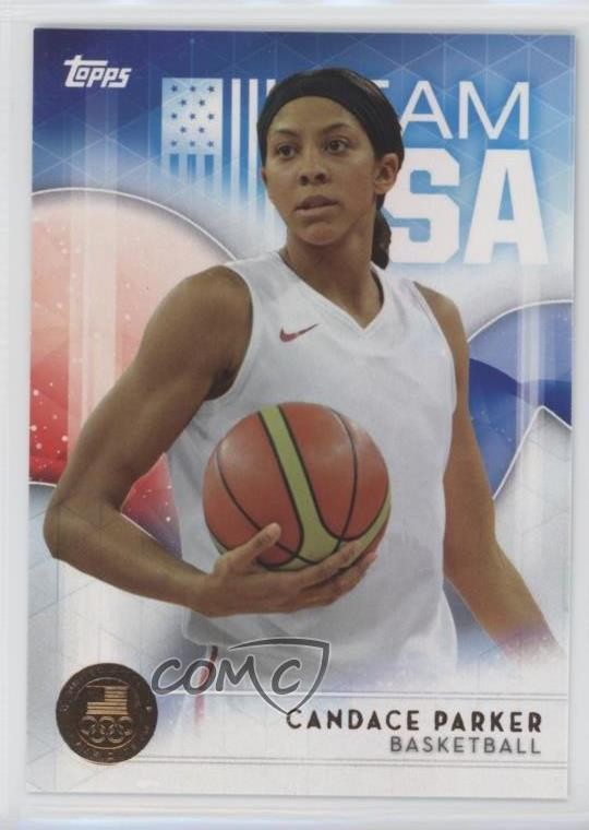 2016 Topps US Olympic & Paralympic Team and Hopefuls Bronze Candace Parker 0b3