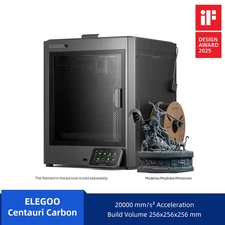 【In Stock】ELEGOO Centauri Carbon FDM 3D Printer Auto-Leveling 500mm/s High Speed