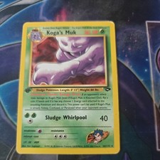 KOGA’S MUK - 1st Edition Gym Challenge - 26/132 - Rare - Pokemon - MP