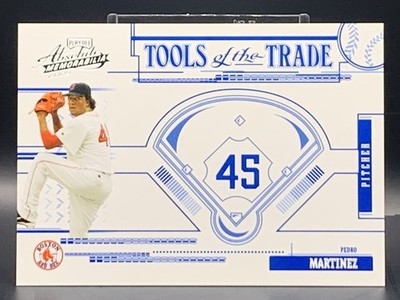 2005 Playoff Absolute Memorabilia Pedro Martinez Tools of the Trade Blue /150