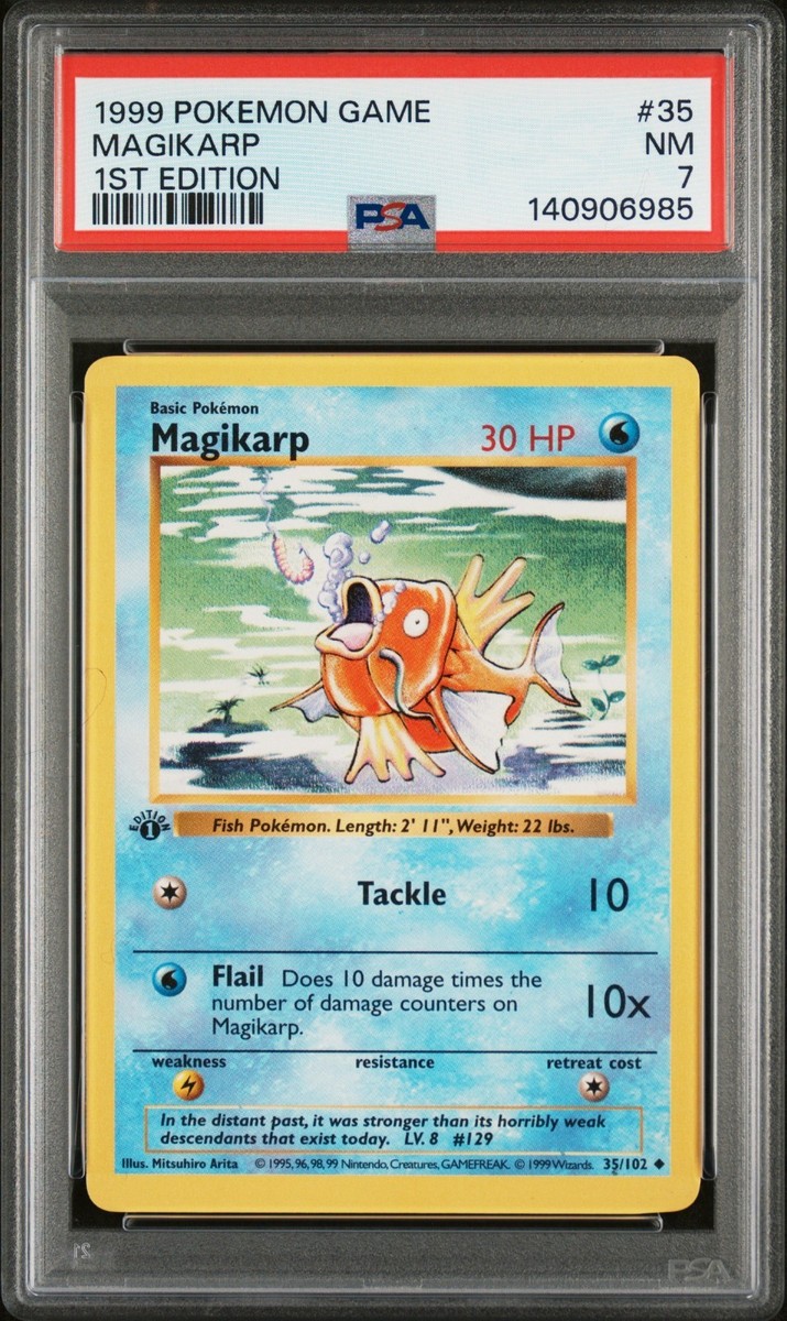 Magikarp 035/102 Base Set (Shadowless) Regular for sale online | eBay